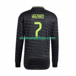 Camisola Real Madrid Eden Hazard 7 Thrid Homem 2022-2023 Manga Comprida
